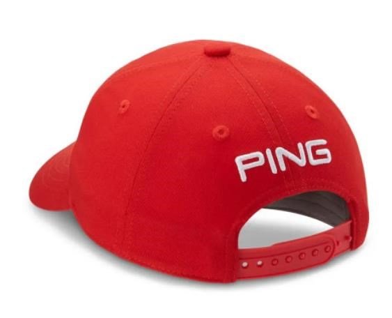 PING Tour Classic Junior gorra junior, rojo tomate