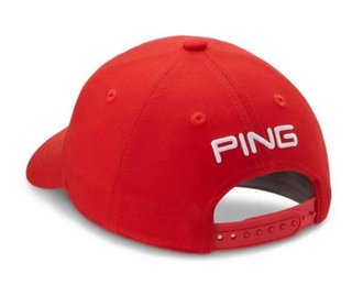 PING Tour Classic Junior gorra junior, rojo tomate