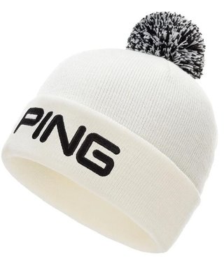 PING Classic Bobble gorro de invierno, blanco