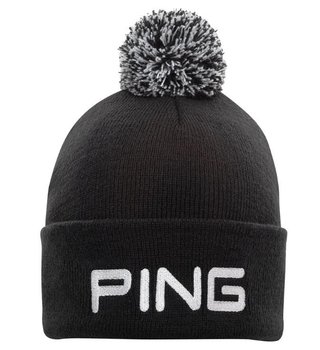 PING Classic Bobble gorro de invierno, negro