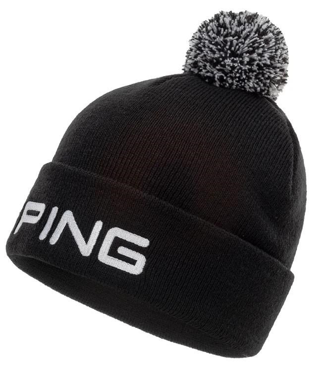 PING Classic Bobble gorro de invierno, negro