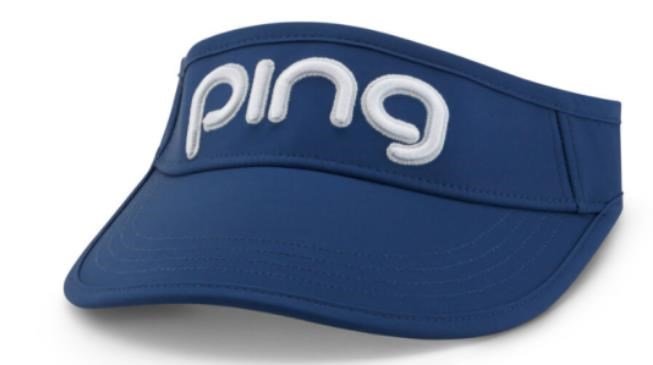 PING Tour visera de mujer, azul marino