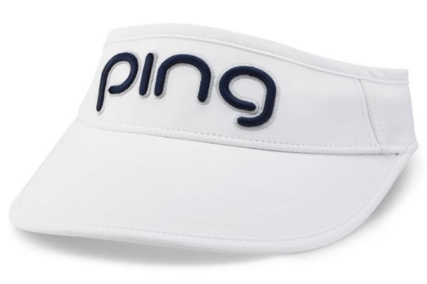 PING Tour visera de mujer, blanca