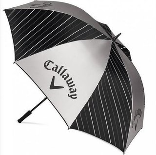 Callaway Golf Callaway 64" UV paraguas, negro/gris