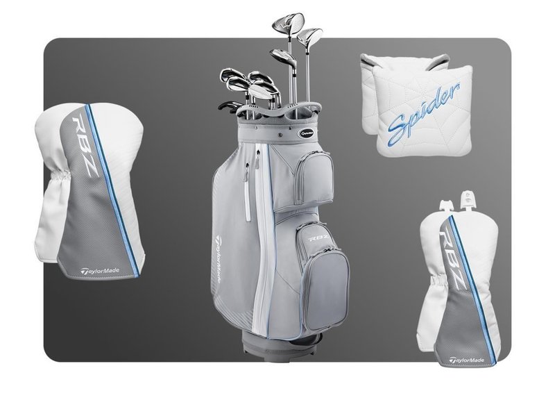 TaylorMade RBZ 2.0 10PC set de golf de mujer, grafito, LLH