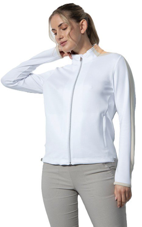 Daily Sports BAYONNE chaqueta de mujer, blanco/naranja