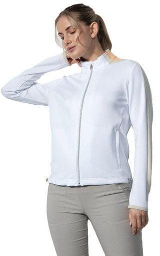 Daily Sports BAYONNE chaqueta de mujer, blanco/naranja