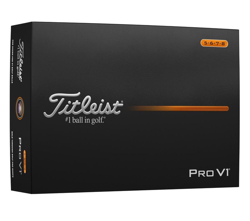 Titleist Pro V1 pelotas de golf 2025 (12 pelotas), High Number