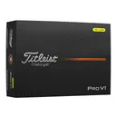 Titleist Pro V1 pelotas de golf 2025 (12 pelotas), amarillas