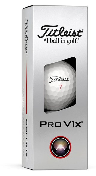 Titleist Pro V1x 2025 pelotas de golf de número alto (#5 - #8)