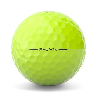 Titleist Pro V1x 2025 pelotas de golf, amarillas