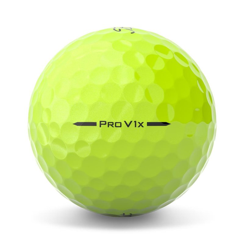 Titleist Pro V1x 2025 pelotas de golf, amarillas