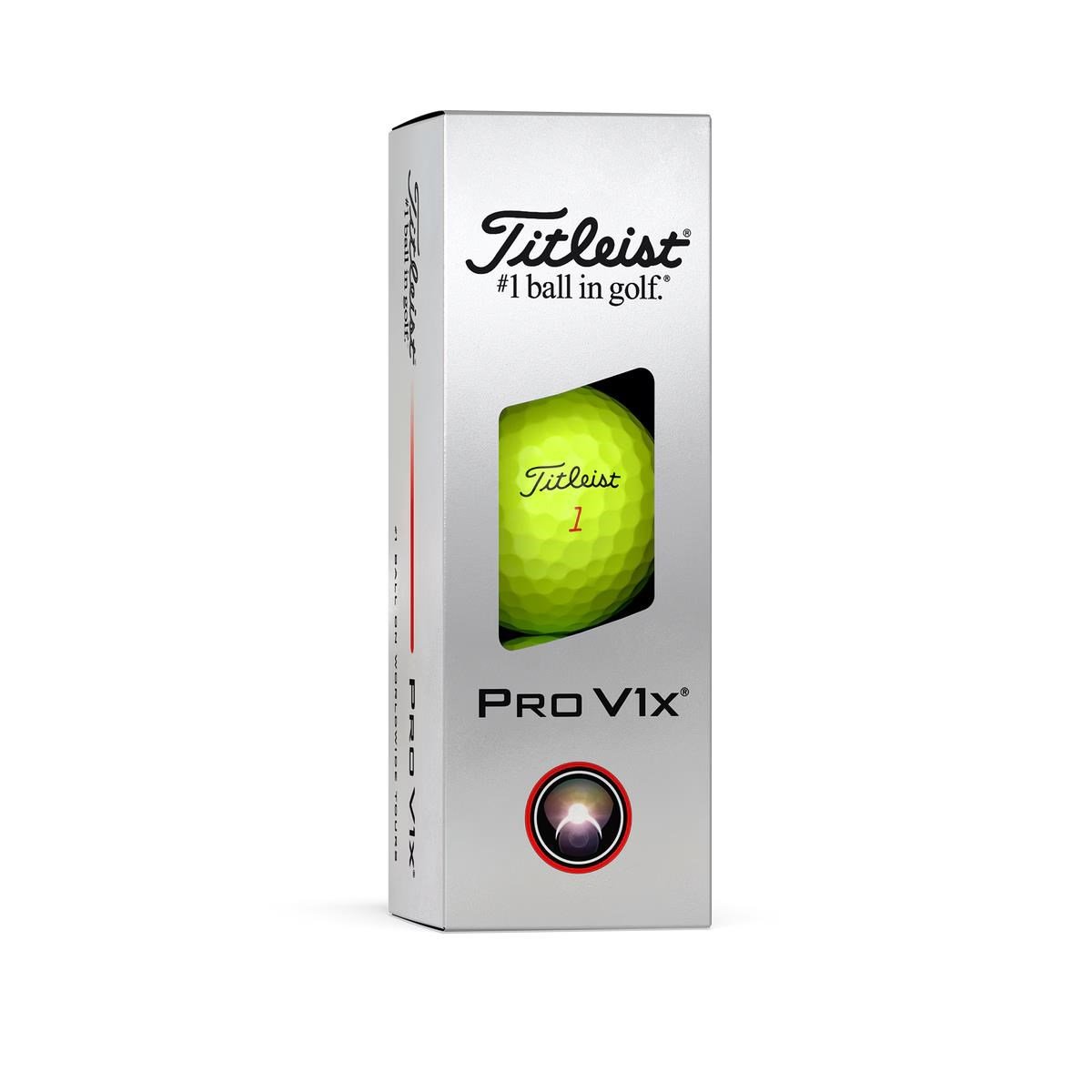 Titleist Pro V1x 2025 pelotas de golf, amarillas