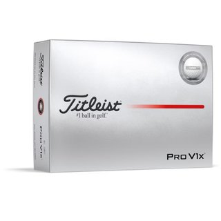 Titleist Pro V1x 2025 pelotas de golf, Enhanced Alignment