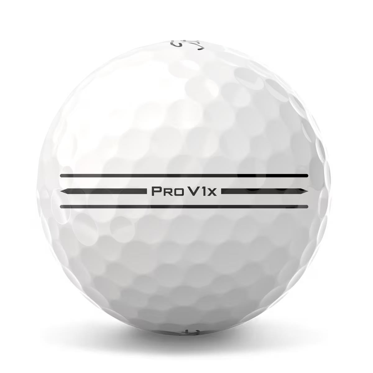 Titleist Pro V1x 2025 pelotas de golf, Enhanced Alignment