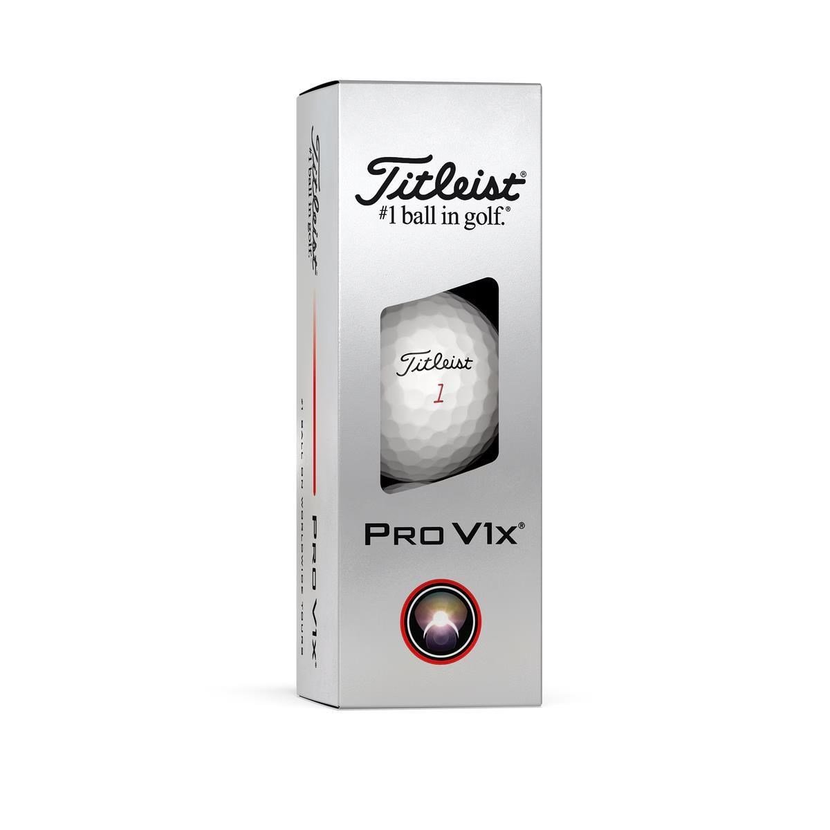 Titleist Pro V1x 2025 pelotas de golf, RCT