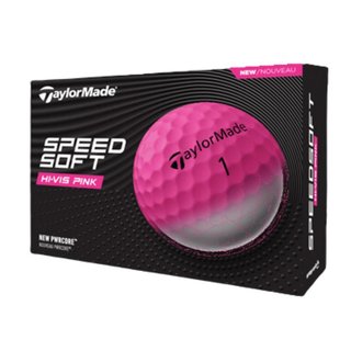TaylorMade SpeedSoft pelotas de golf, rosas