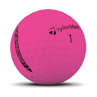 TaylorMade SpeedSoft pelotas de golf, rosas