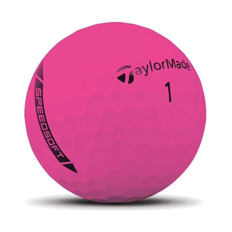 TaylorMade SpeedSoft pelotas de golf, rosas