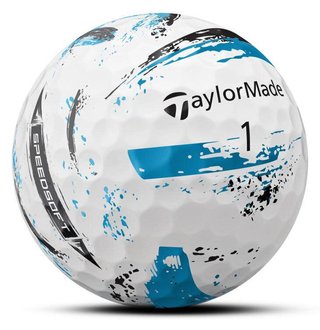 TaylorMade SpeedSoft Ink bolas de golf (12 bolas), multi
