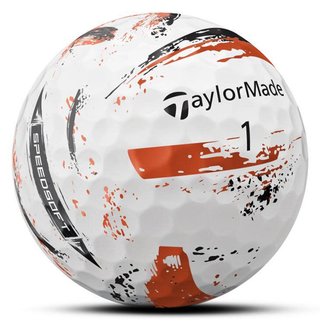 TaylorMade SpeedSoft Ink bolas de golf (12 bolas), multi