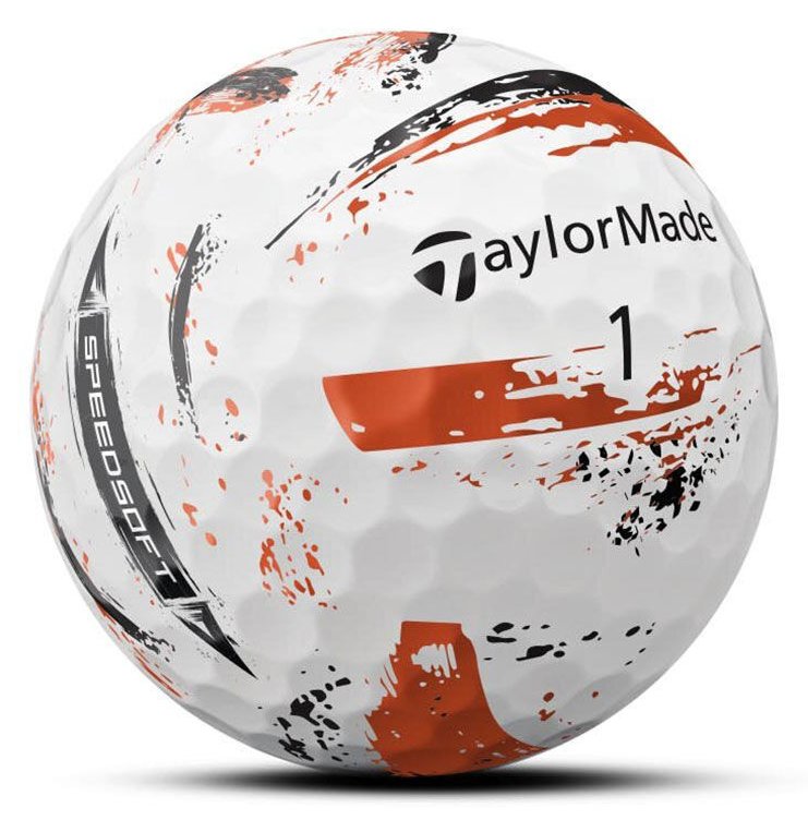 TaylorMade SpeedSoft Ink bolas de golf (12 bolas), multi