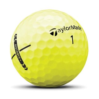 TaylorMade Distance+ pelotas de golf, amarillas