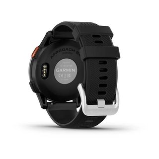 Garmin Approach S44 GPS Watch, negro/plata aluminio
