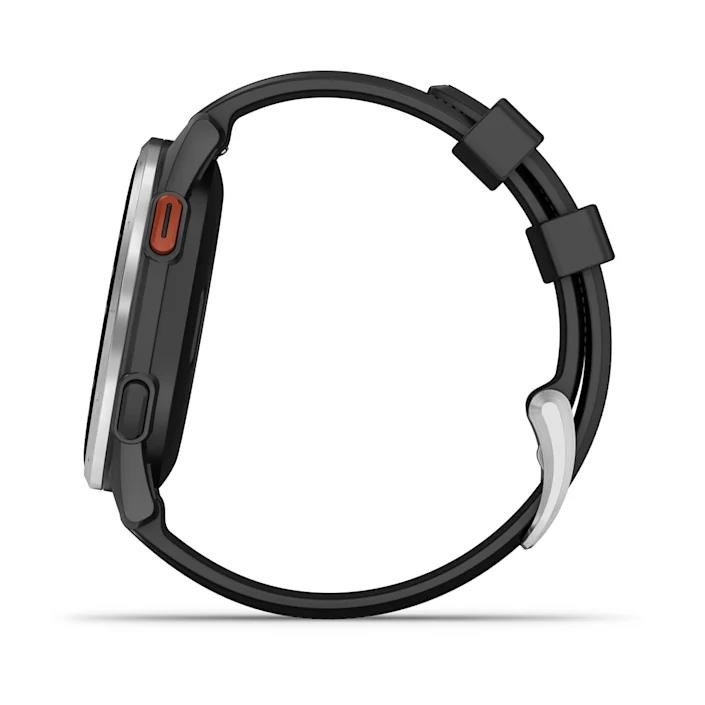 Garmin Approach S44 GPS Watch, negro/plata aluminio