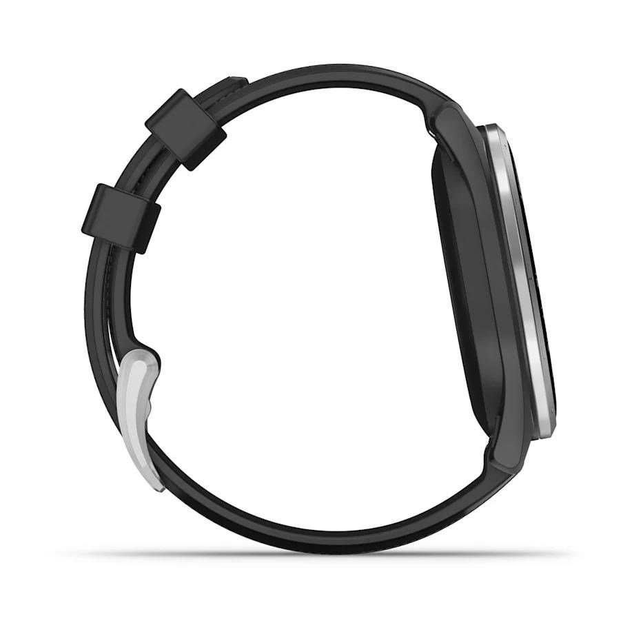 Garmin Approach S44 GPS Watch, negro/plata aluminio