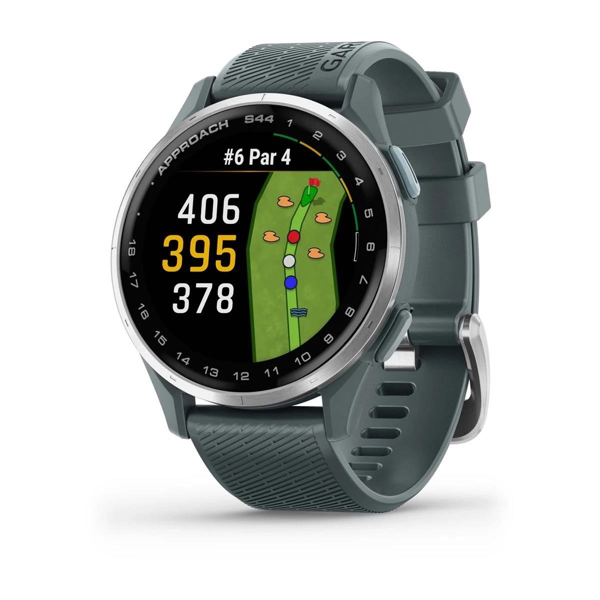 Garmin Approach S44 GPS Watch, twilight/silver aluminium
