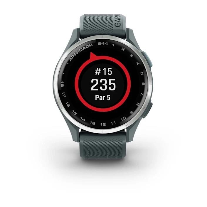 Garmin Approach S44 GPS Watch, twilight/silver aluminium