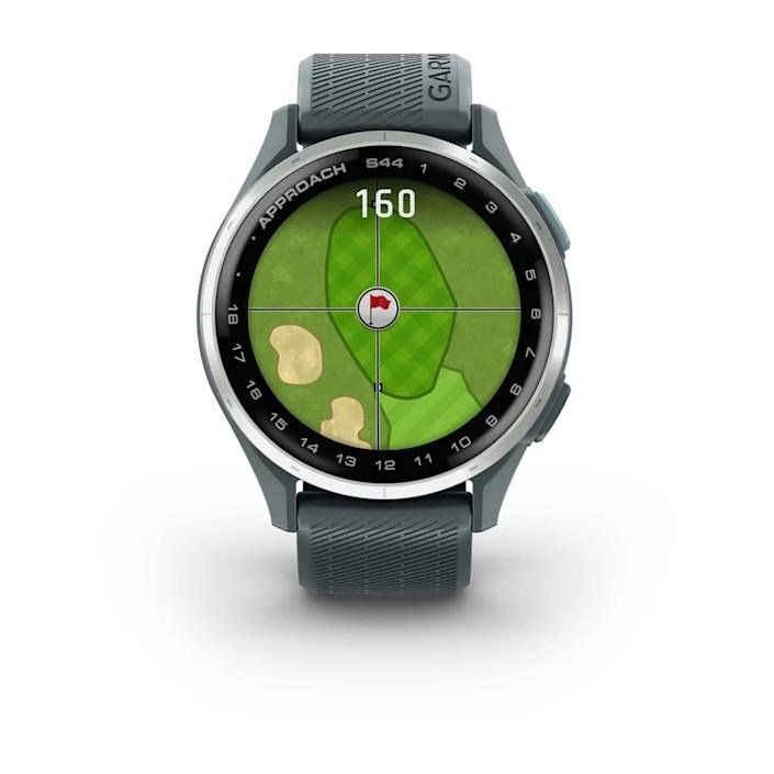 Garmin Approach S44 GPS Watch, twilight/silver aluminium