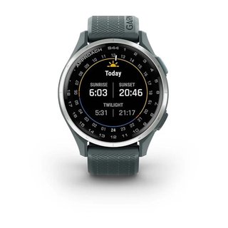 Garmin Approach S44 GPS Watch, twilight/silver aluminium