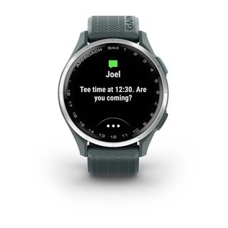 Garmin Approach S44 GPS Watch, twilight/silver aluminium