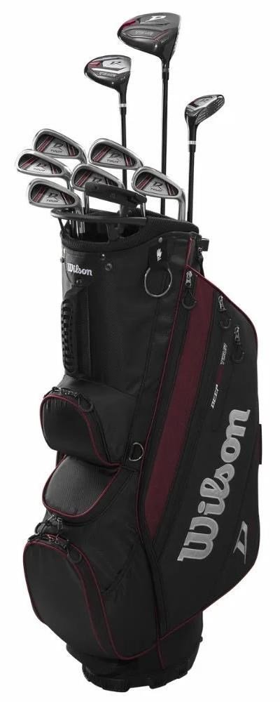 Wilson Deep Red Tour golf set de hombre, acero