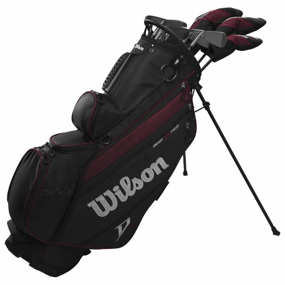 Wilson Deep Red Tour golf set de hombre, acero
