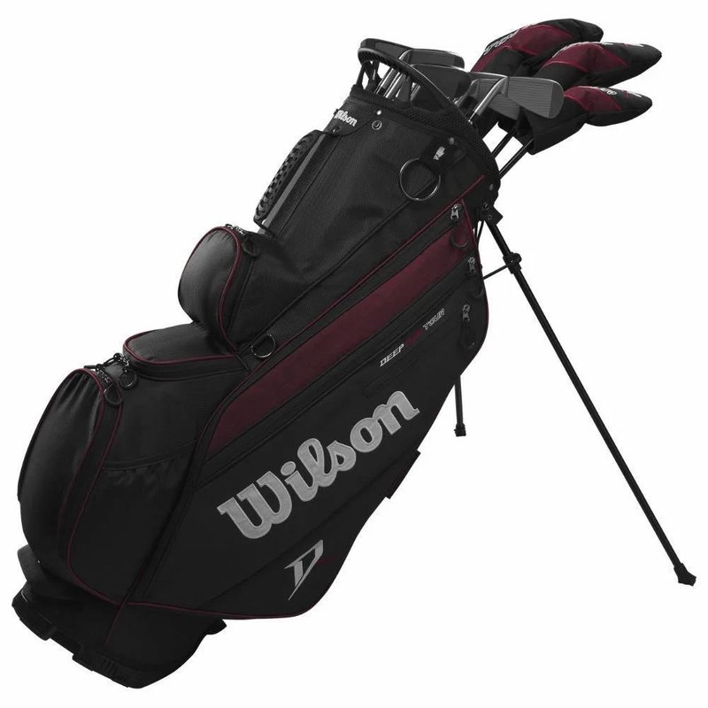 Wilson Deep Red Tour golf set de hombre, acero