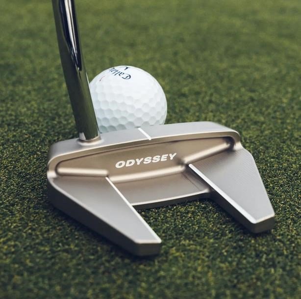 Odyssey Ai-ONE Silver Milled SEVEN T DB putter 2025