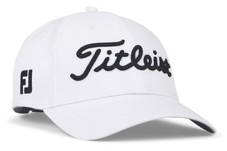 Titleist Tour Performance gorra de hombre, blanco/negro