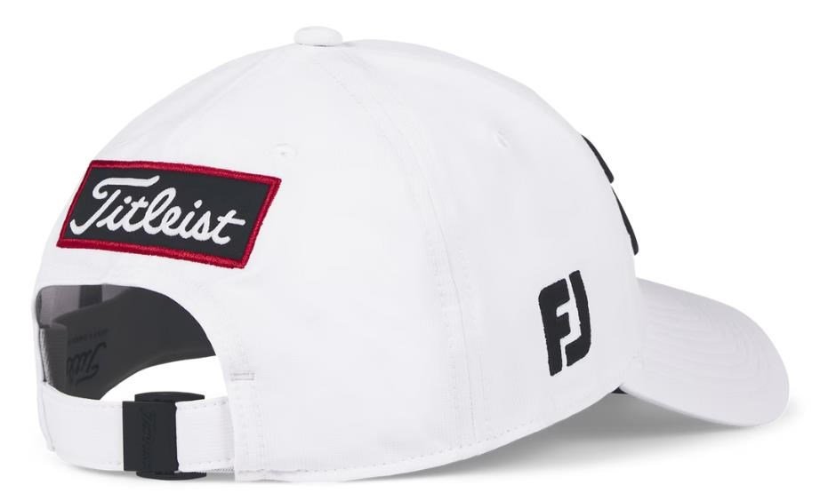 Titleist Tour Performance gorra de hombre, blanco/negro