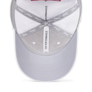 Titleist Tour Performance gorra de hombre, blanco/negro