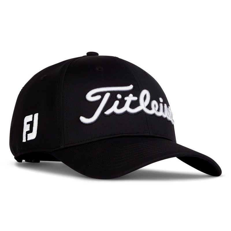 Titleist Tour Performance mens cap, black/white