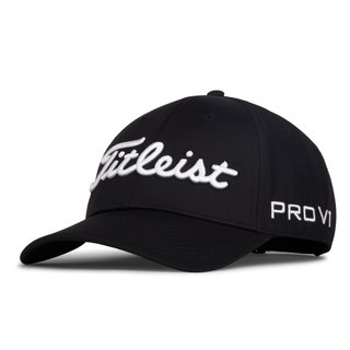 Titleist Tour Performance mens cap, black/white