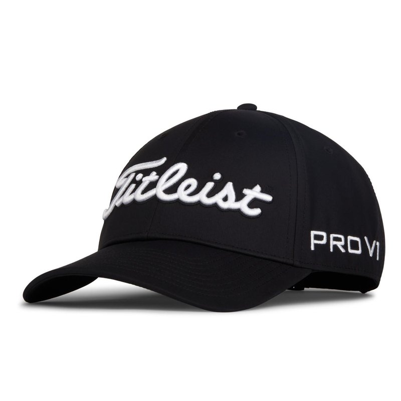 Titleist Tour Performance mens cap, black/white