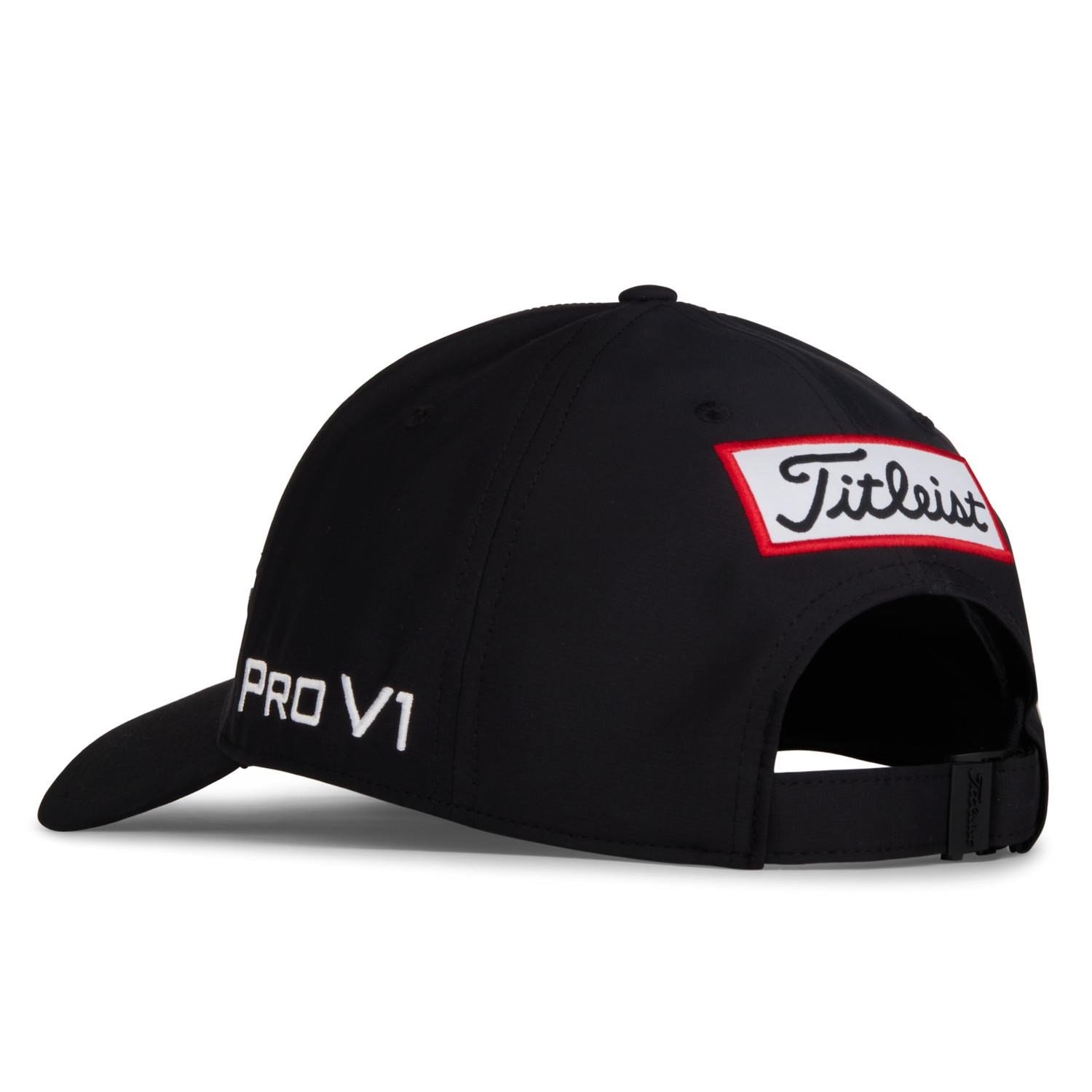 Titleist Tour Performance mens cap, black/white