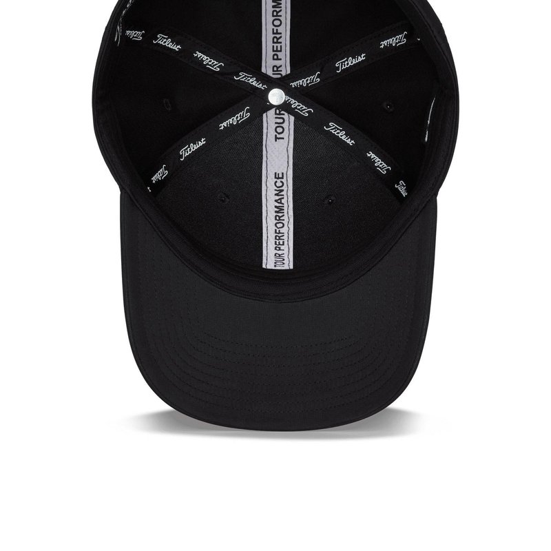 Titleist Tour Performance mens cap, black/white