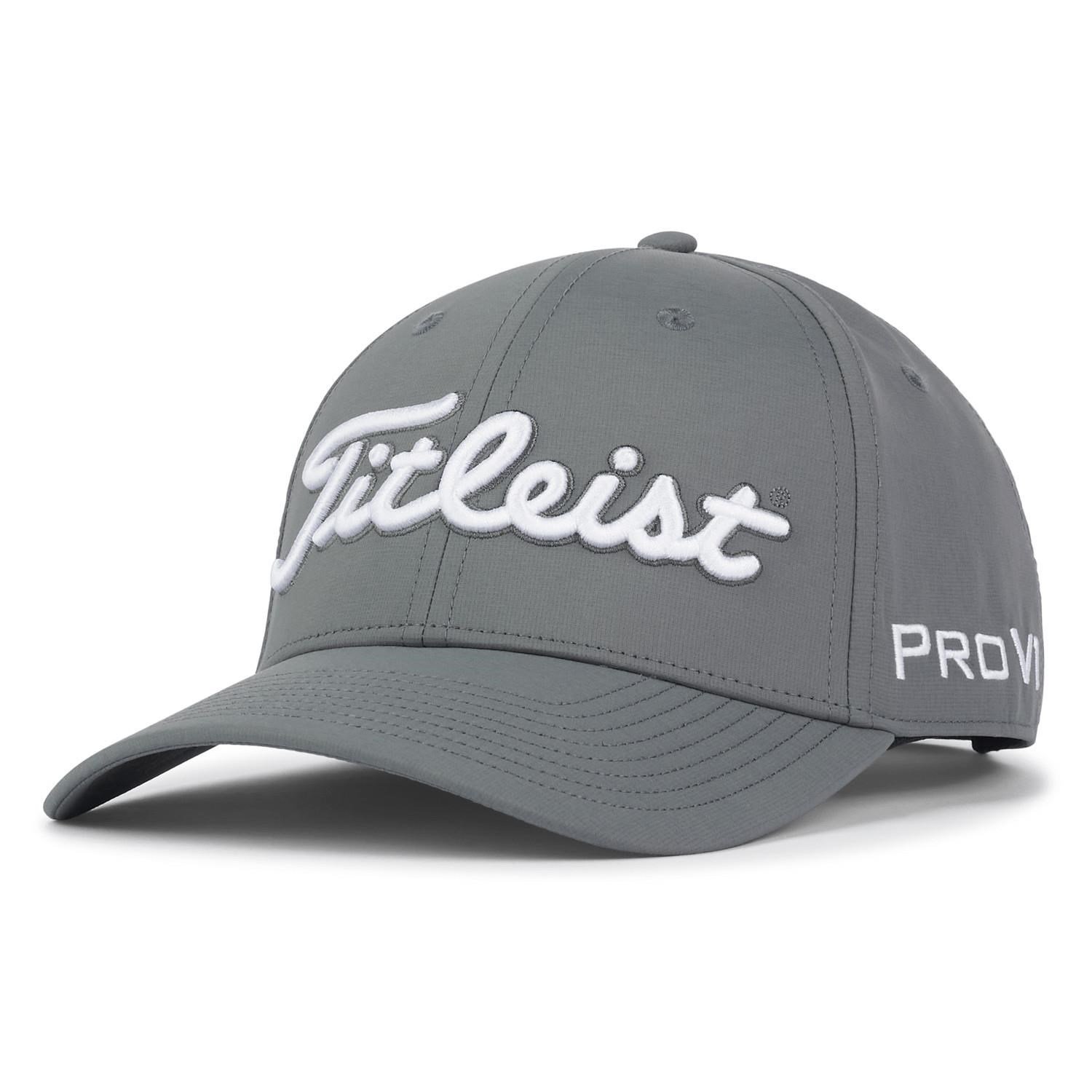 Titleist Tour Performance gorra de hombre, carbón/blanco