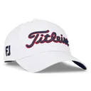 Titleist Tour Performance gorra de hombre, blanco/azul marino/rojo