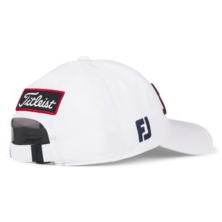 Titleist Tour Performance gorra de hombre, blanco/azul marino/rojo